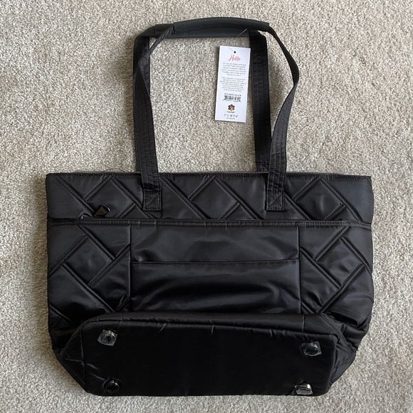 LUG Lug Skyliner 2 Tote NWT Bag Black - Picture 7 of 9